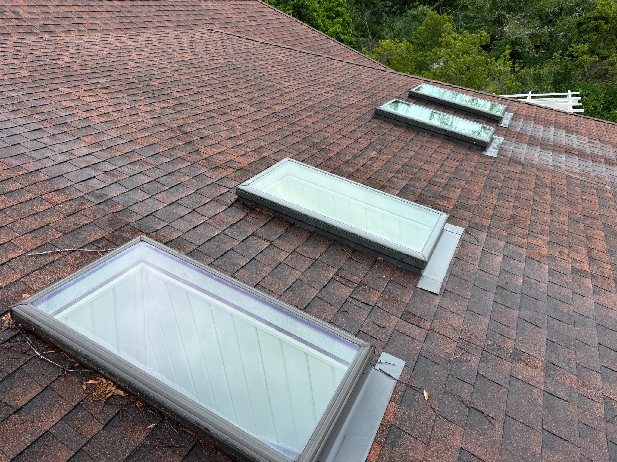Skylight cleaning